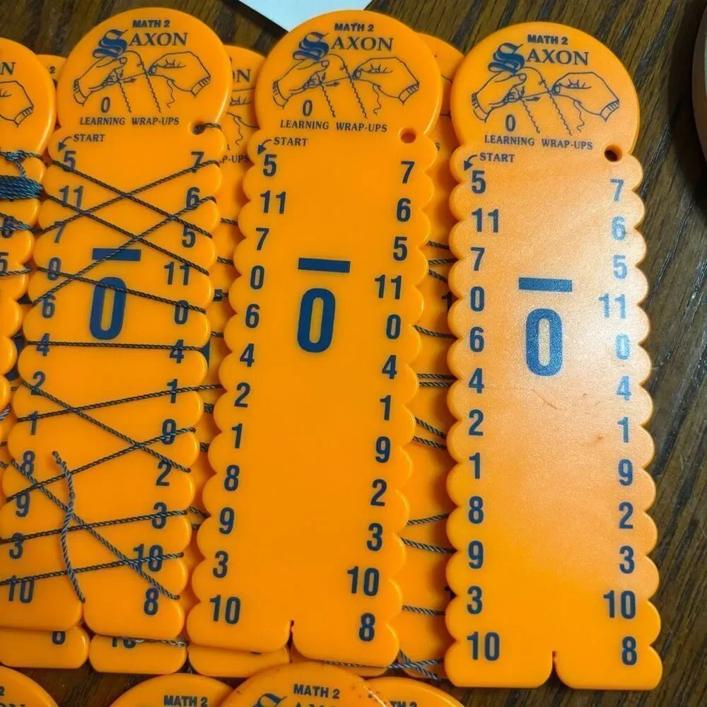 Axon Math 2 Subtraction Learning Wrap-Ups Number 0 Lot Of 23